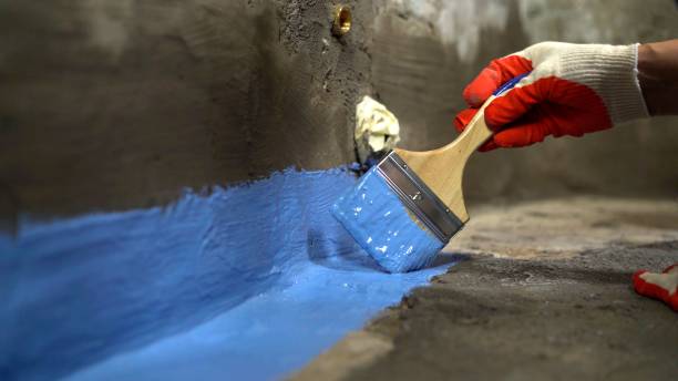 Commercial Foundation Crack Repair project at a Kingston, PA business property by SJ Waterproofing Pros